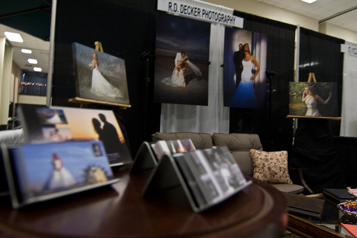 Bridal Show Booth from Left front corner